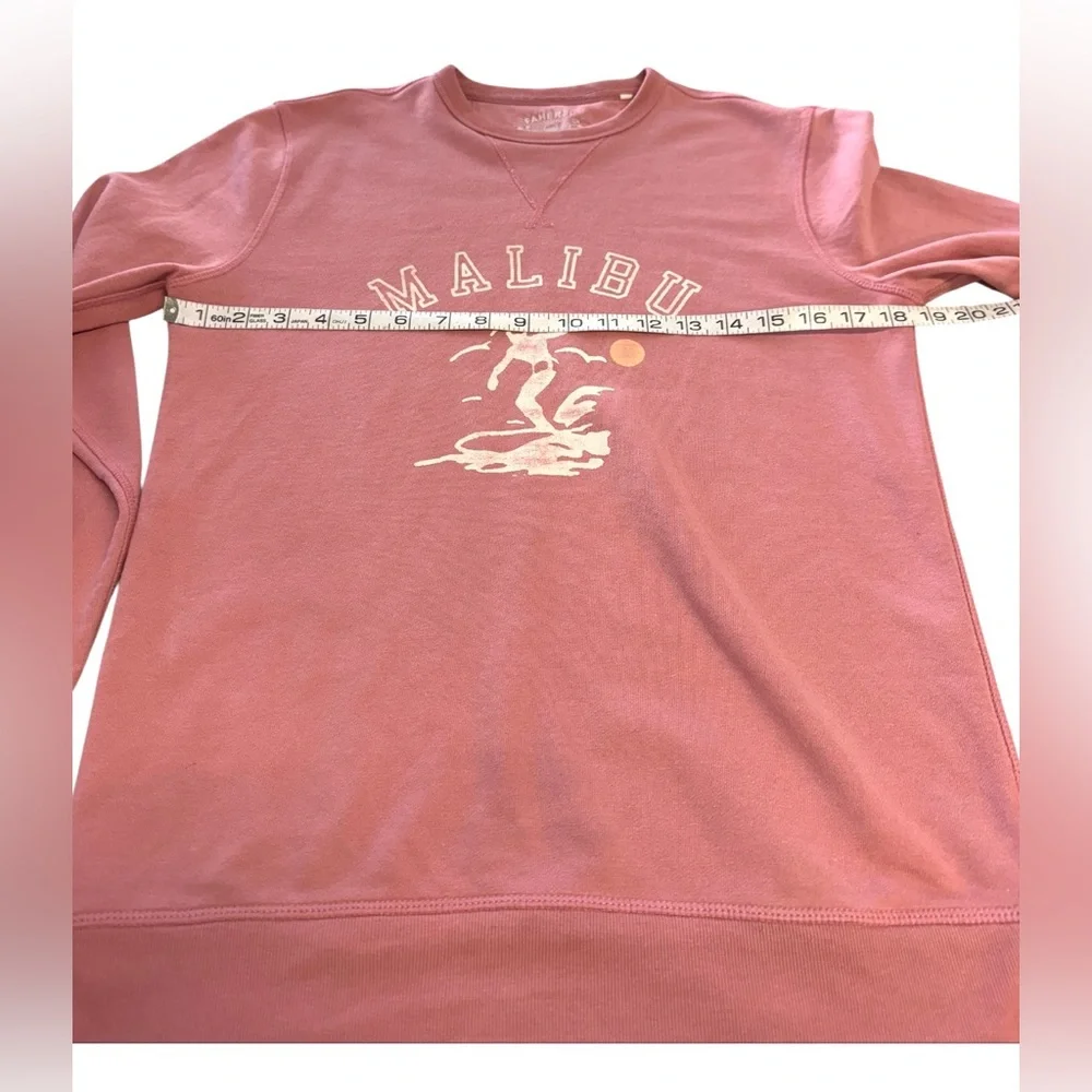 Faherty Malibu Graphic Mauve Sweatshirt Size XS Unisex